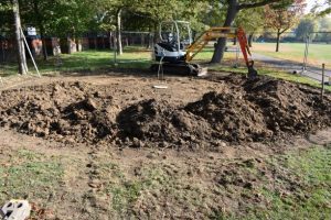 Creating the war memorial garden