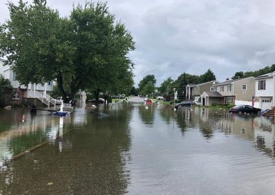 Paving Over Front Gardens Causes Flooding !