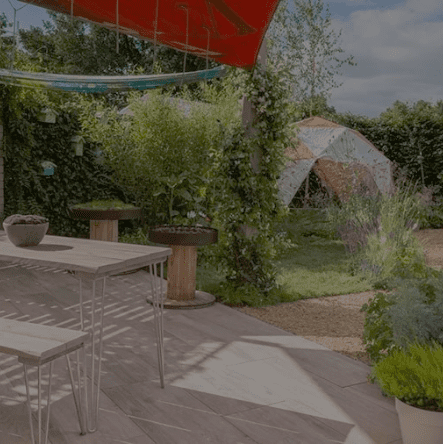 The Sensory Show Garden at RHS 2019, designed by Cotswold Estates and Gardens.