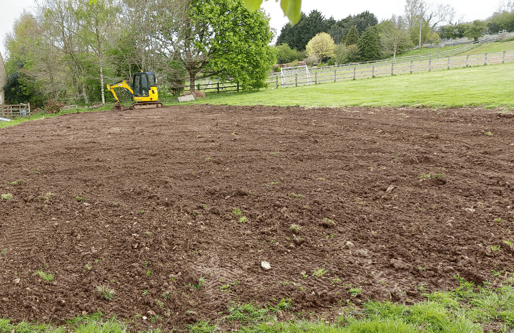 Reviving a Waterlogged Lawn Terrace Baunton