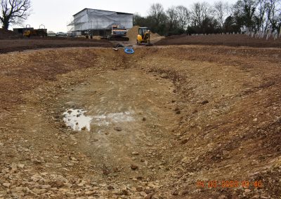 Oxford Excavate Hole for Pond